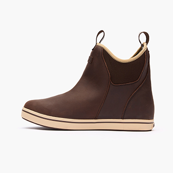 Men's 6 in Leather Ankle Deck Boot, , grid-large