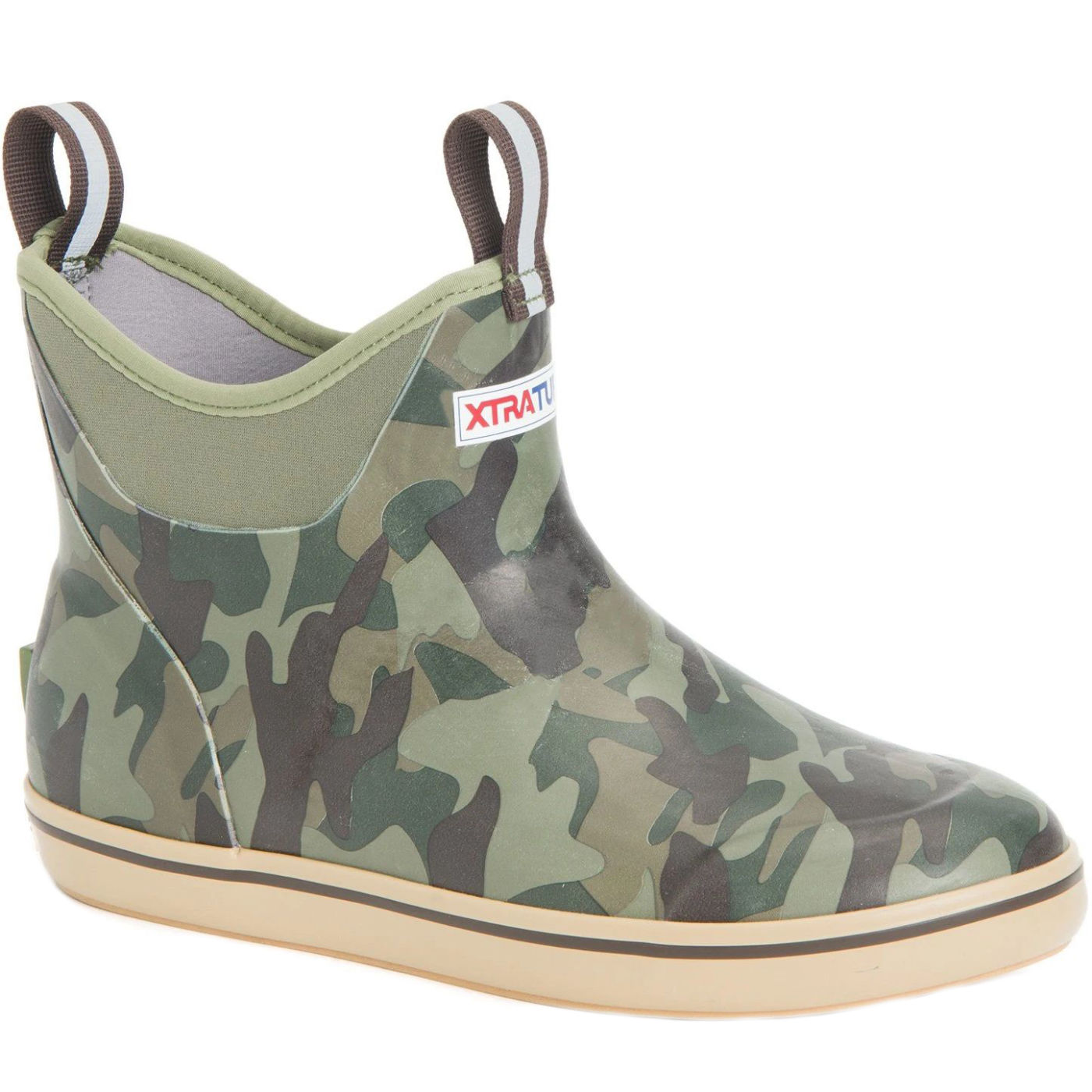 Men's 6 in Duck Camo Ankle Deck Boot