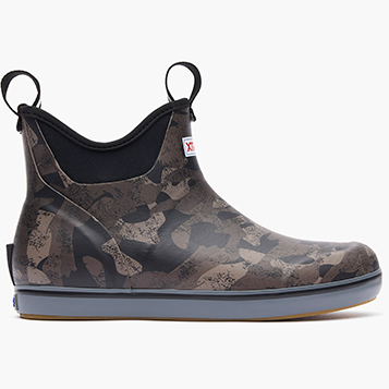 Women s Black Camo 6 in Ankle Deck Boot XWAB002