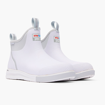 White deck boots hotsell