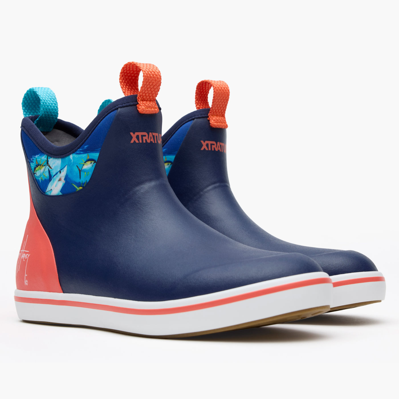 Men's 6 in Ankle Deck Boot Guy Harvey, , grid-large