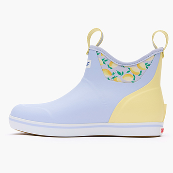 Women s 6 in Ankle Deck Boot XWAB502 Periwinkle Lemon