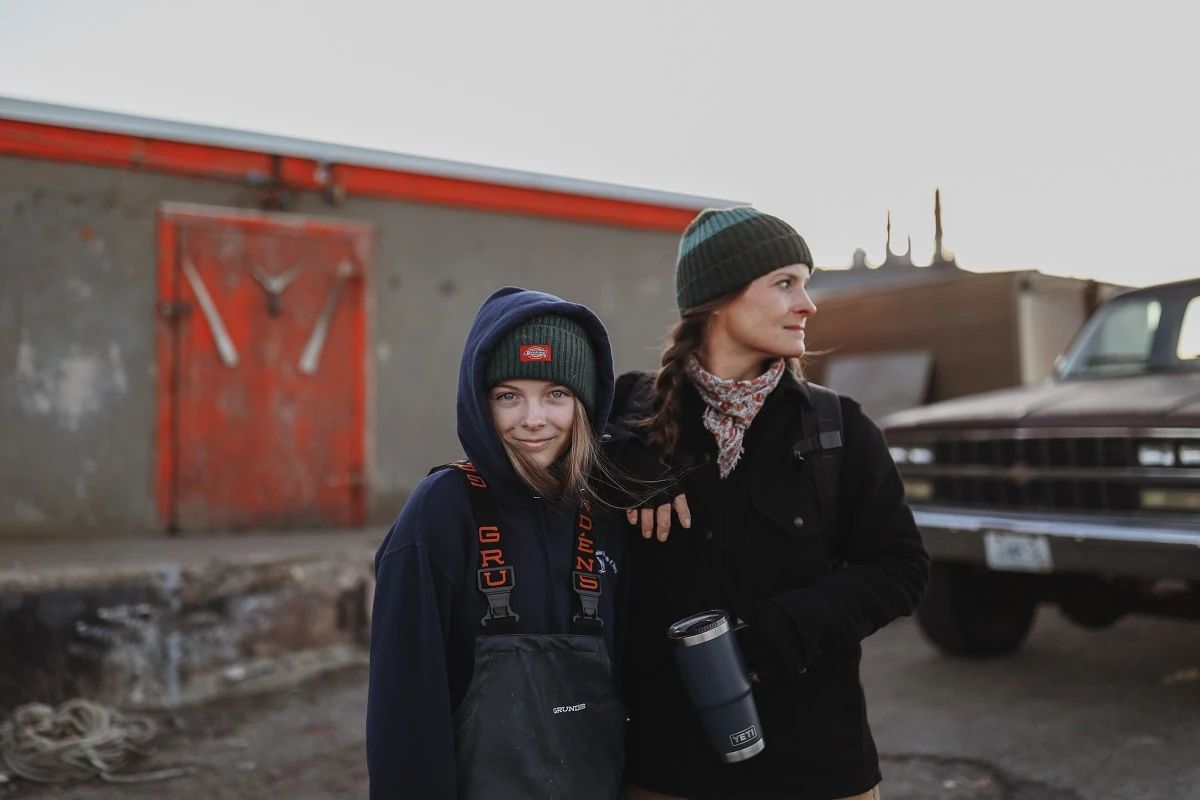 Corey and her daughter, Isley