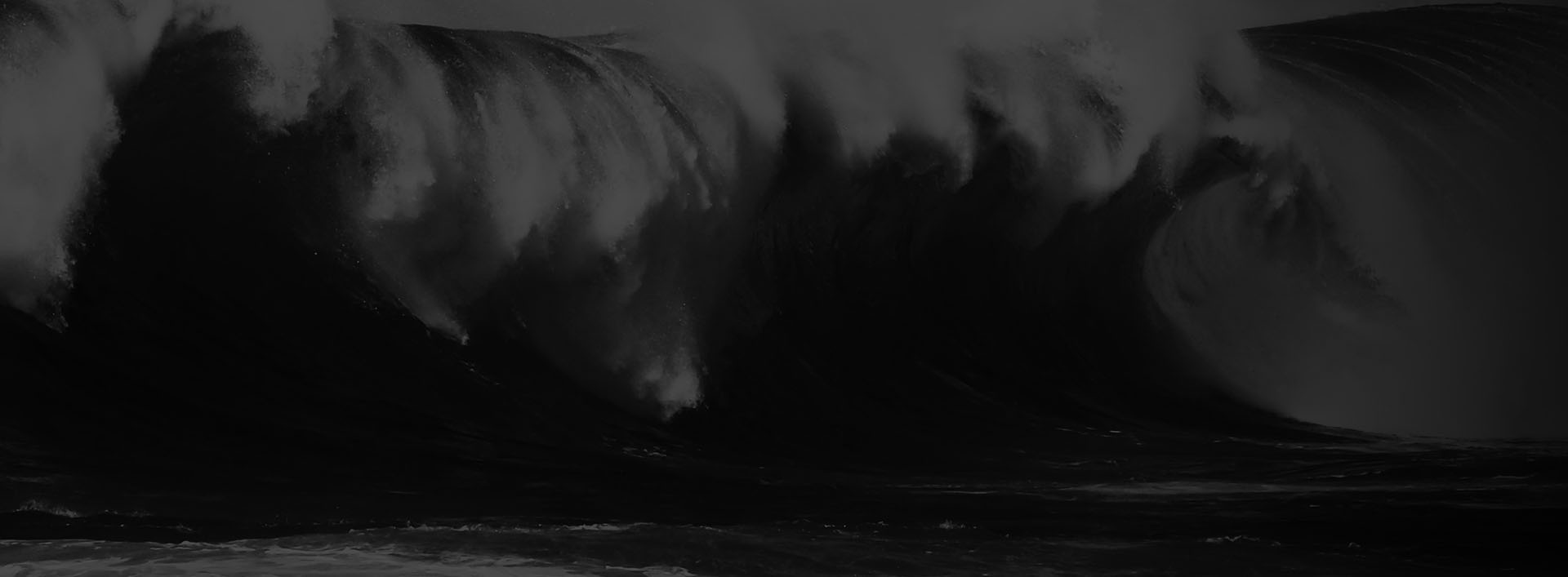 background of large wave crashing onto the sea